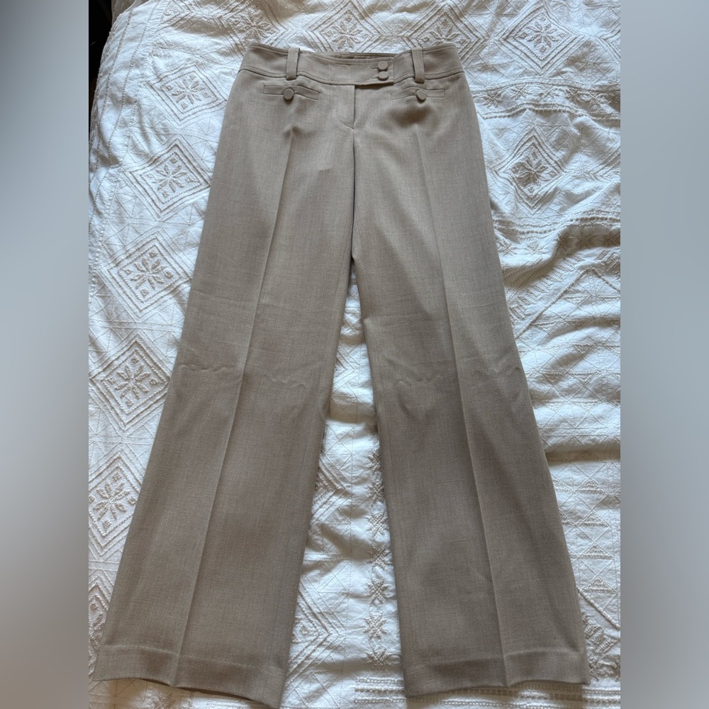 Ann Taylor Lindsay Wide Leg Trousers